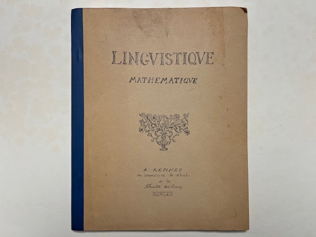 Linguistique mathematique